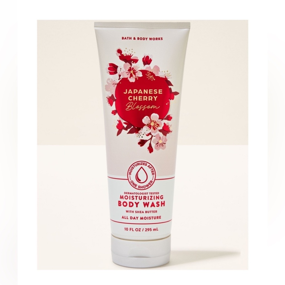 ❤️ 🆕 BATH & BODY WORKS Japanese Cherry Blossom Moisturizing Body Wash 10oz NEW - Picture 6 of 8
